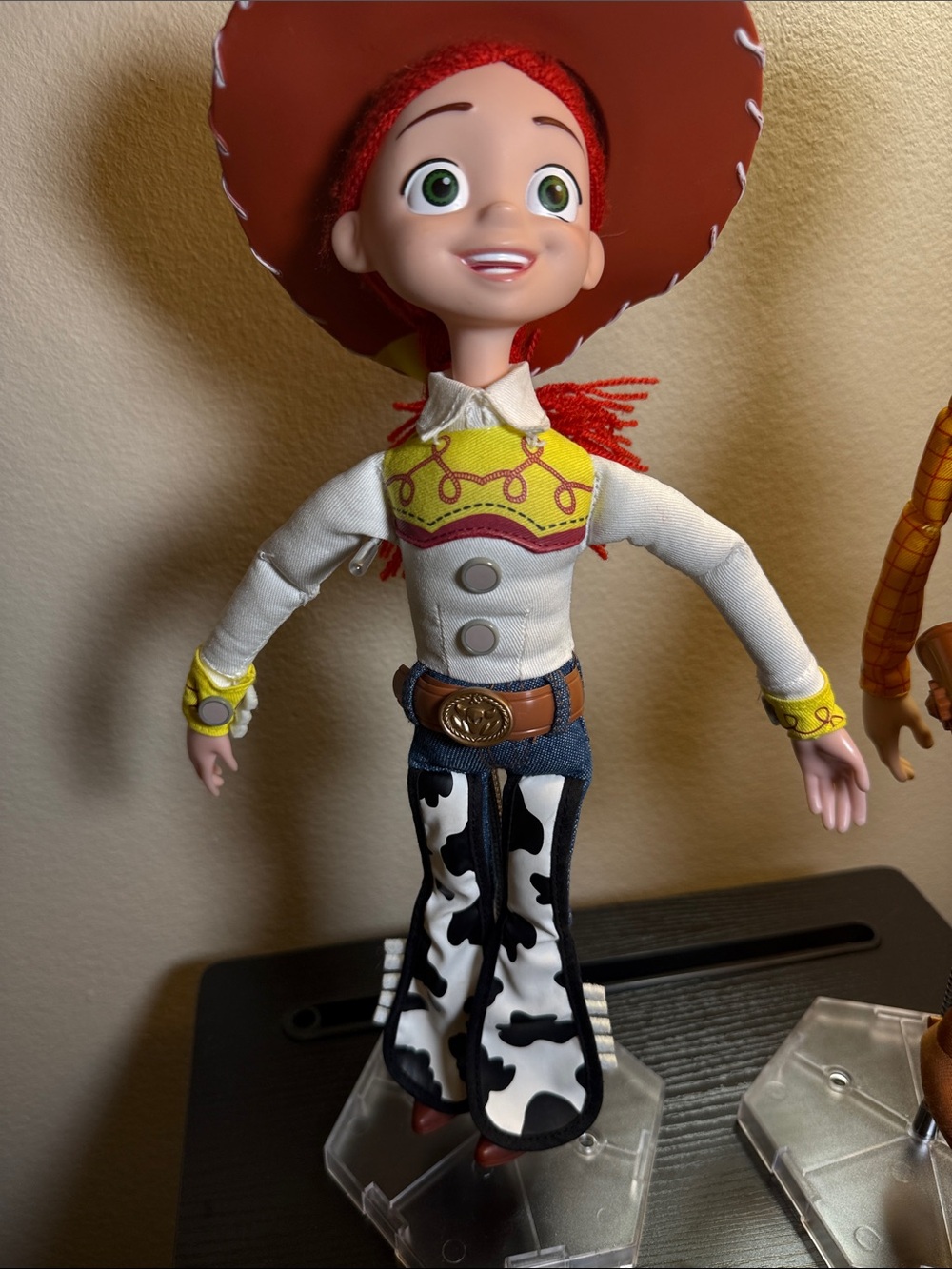 Disney Toy Story Talking Pull-String Voice Pair Jessie and Woody Dolls - Picture 4 of 9